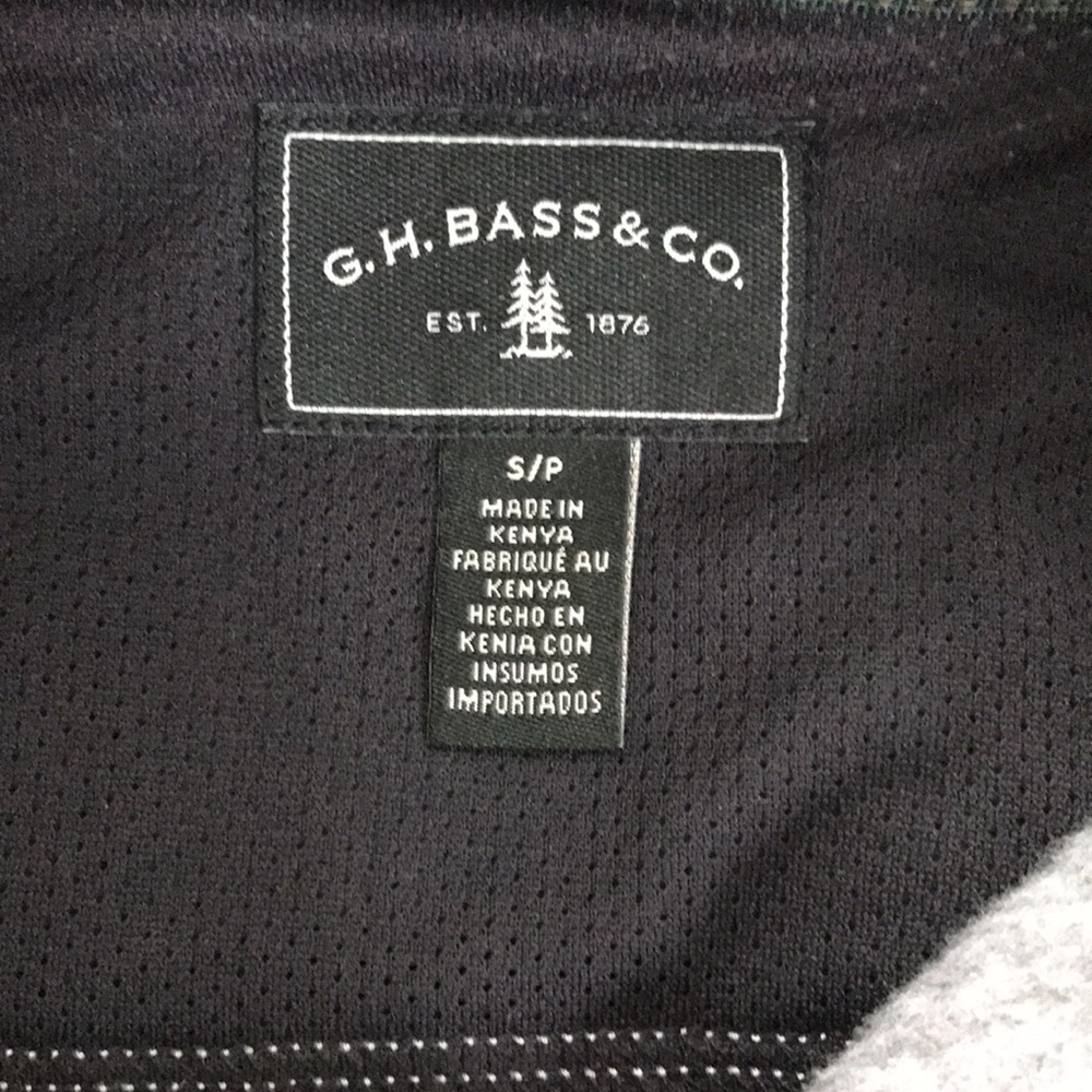 G.H. BASS & CO. Gray V-Neck Button Sweater Size S - Picture 8 of 10